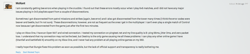 Illustration for article titled Some ​Destiny Owners Say Bungie Can't Address Customer Service Problems